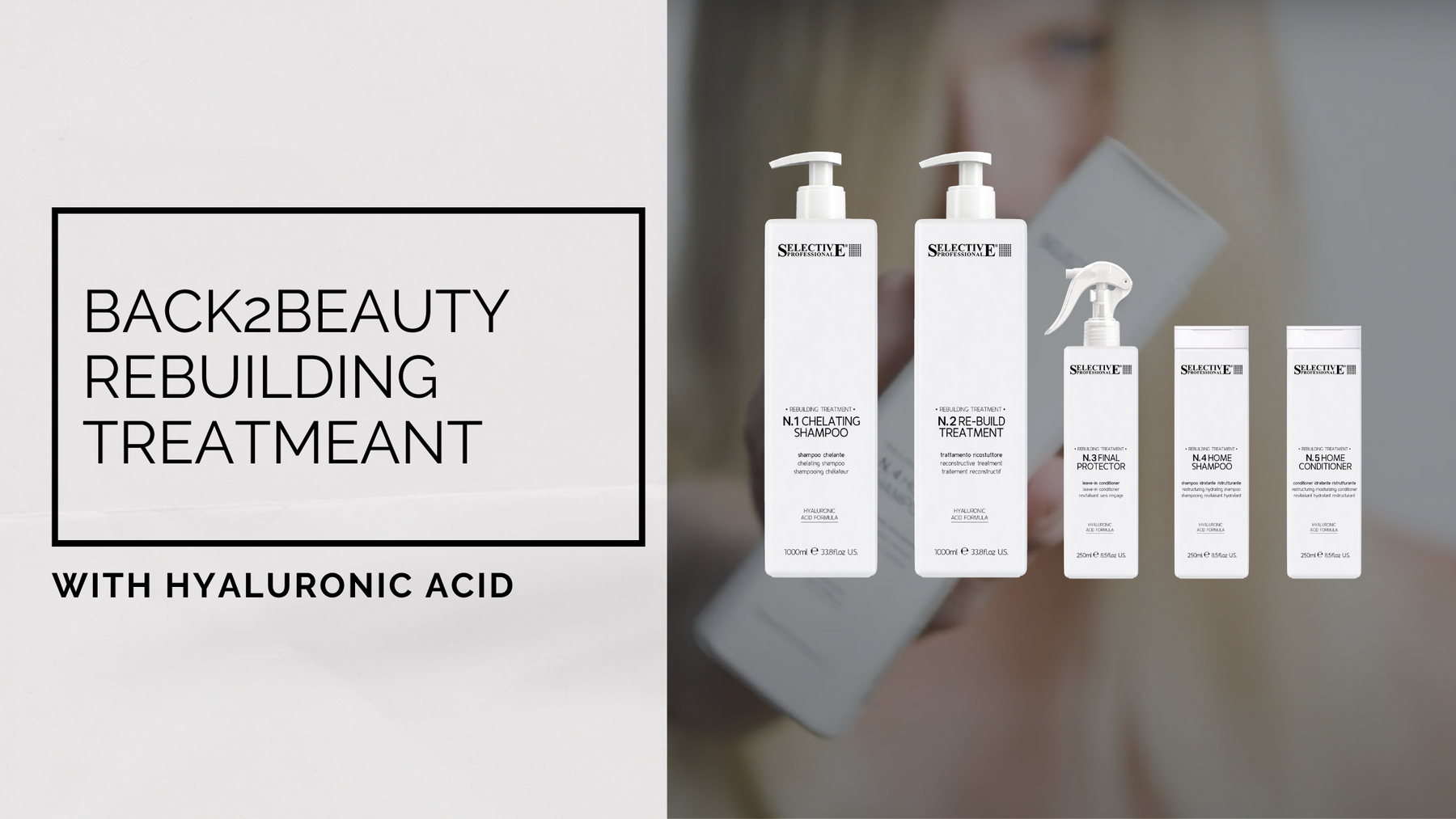Back2beauty - Discover the new hair rebuilding treatment