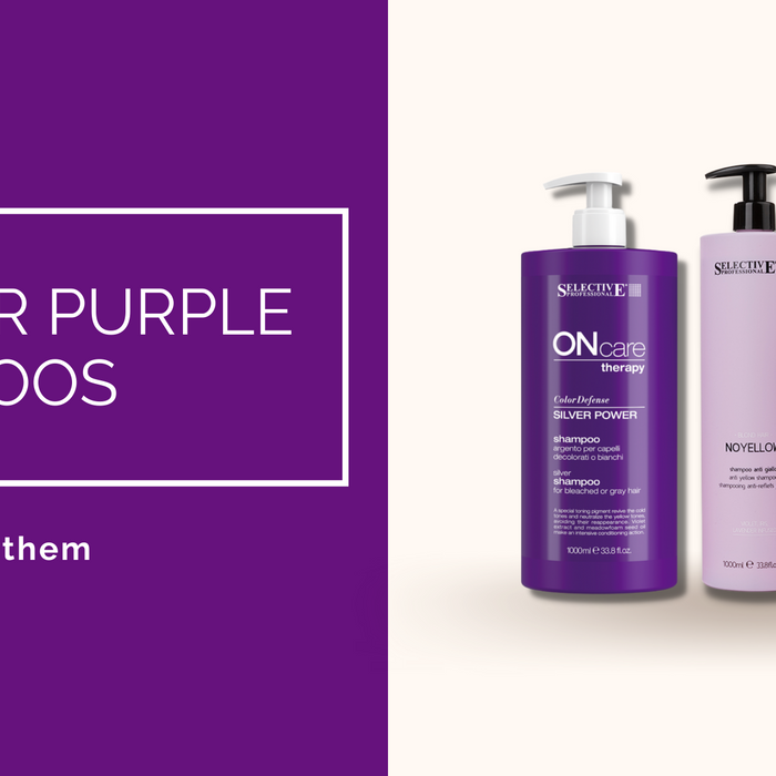 Learn more about our different Purple Shampoos