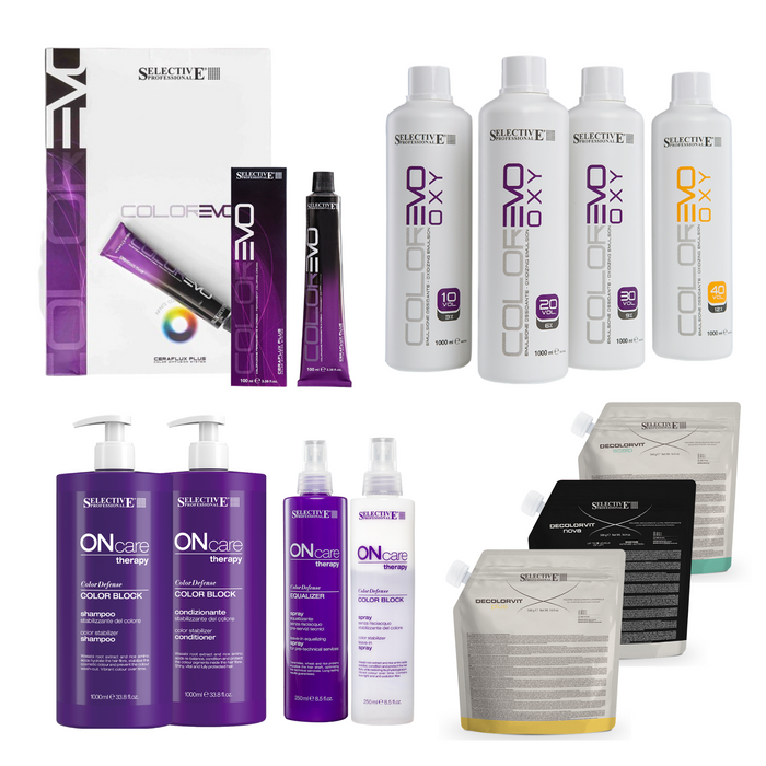 Selective Colorevo Hair Color Intro Kit 121 tubes
