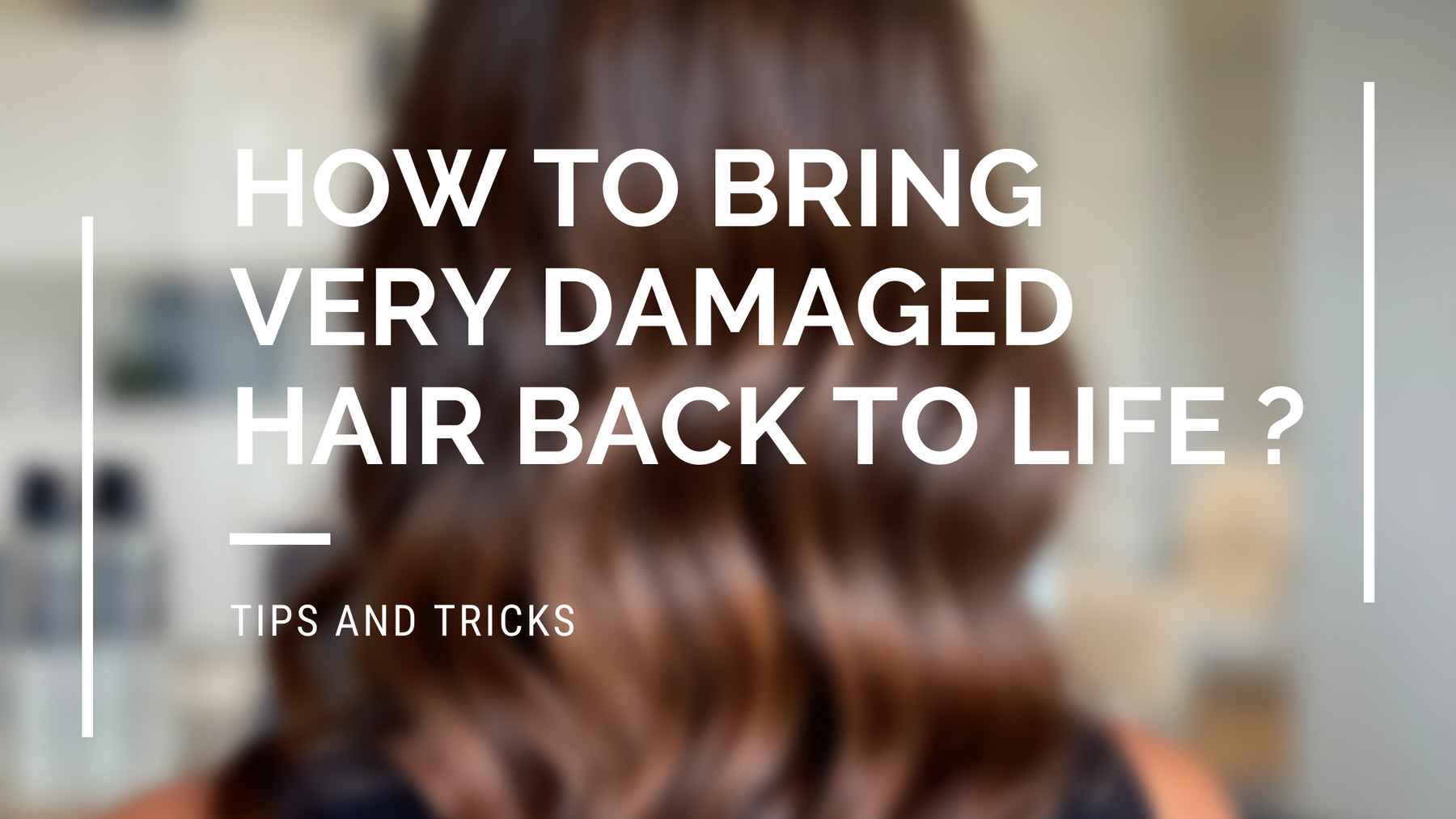 How to Bring Very Damaged Hair Back to Life ?