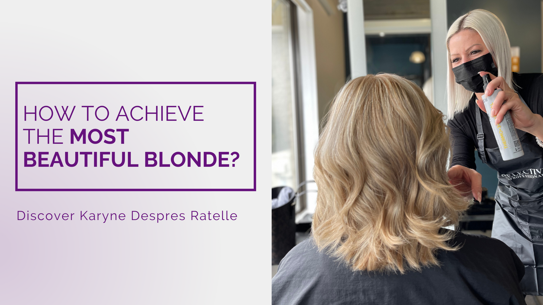 How to achieve the most beautiful blond?