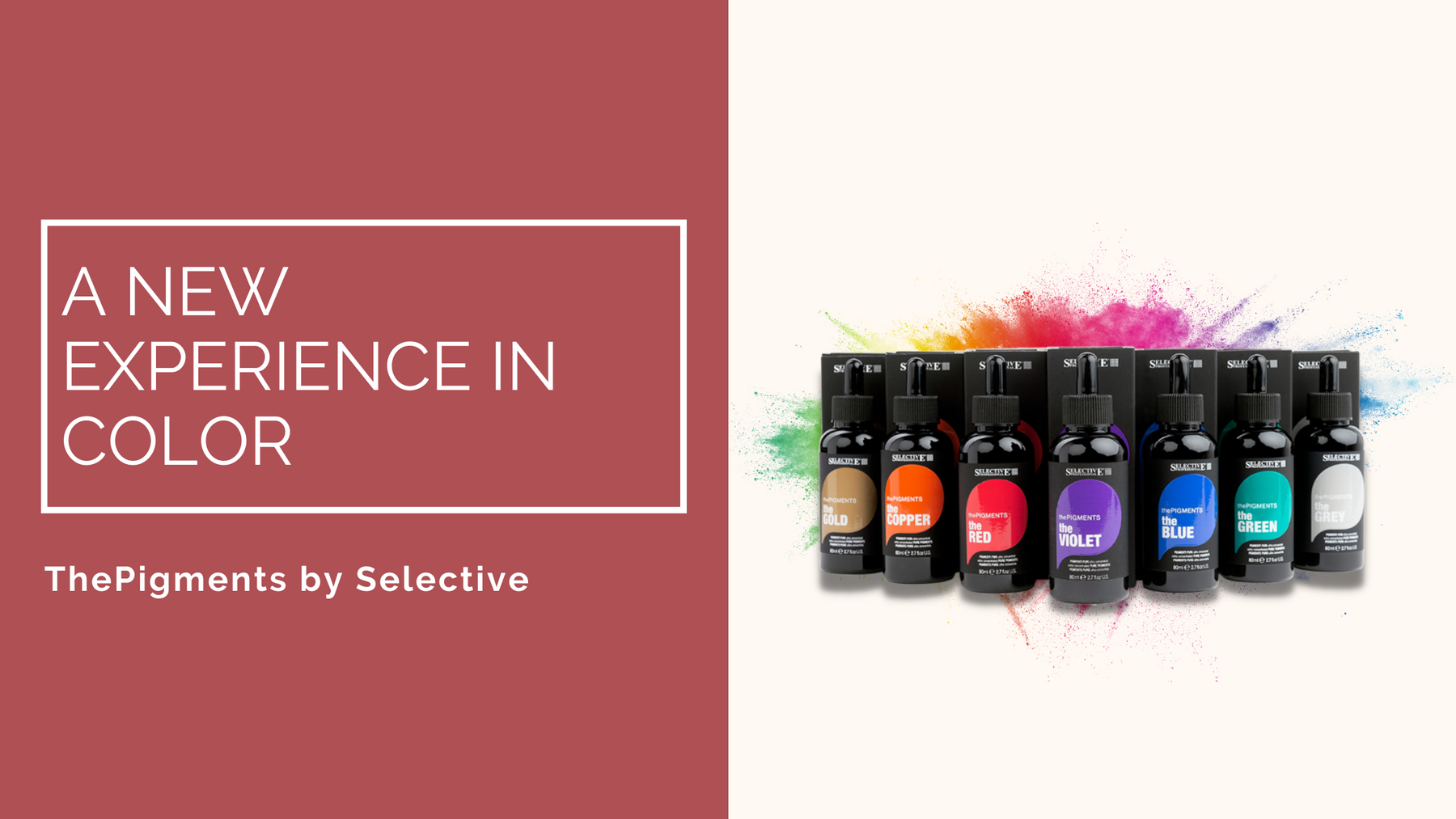 The Pigments by Selective : A new experience in color