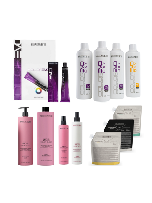 Selective Colorevo Hair Color Intro Kit 121 tubes