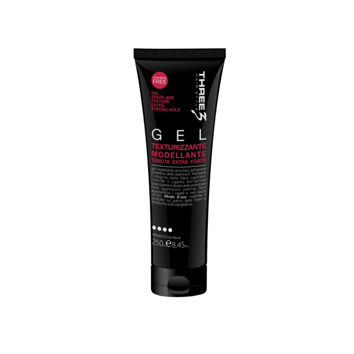 Gel Shape and Texture Extra Strong Hold by Three