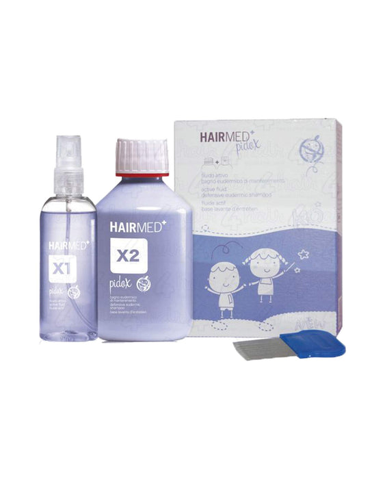 Hairmed Pidox Treatment Against Head Lices Kit X1+X2