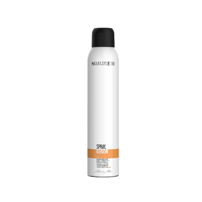 Hair spray enriched with keratin by Selective Professional