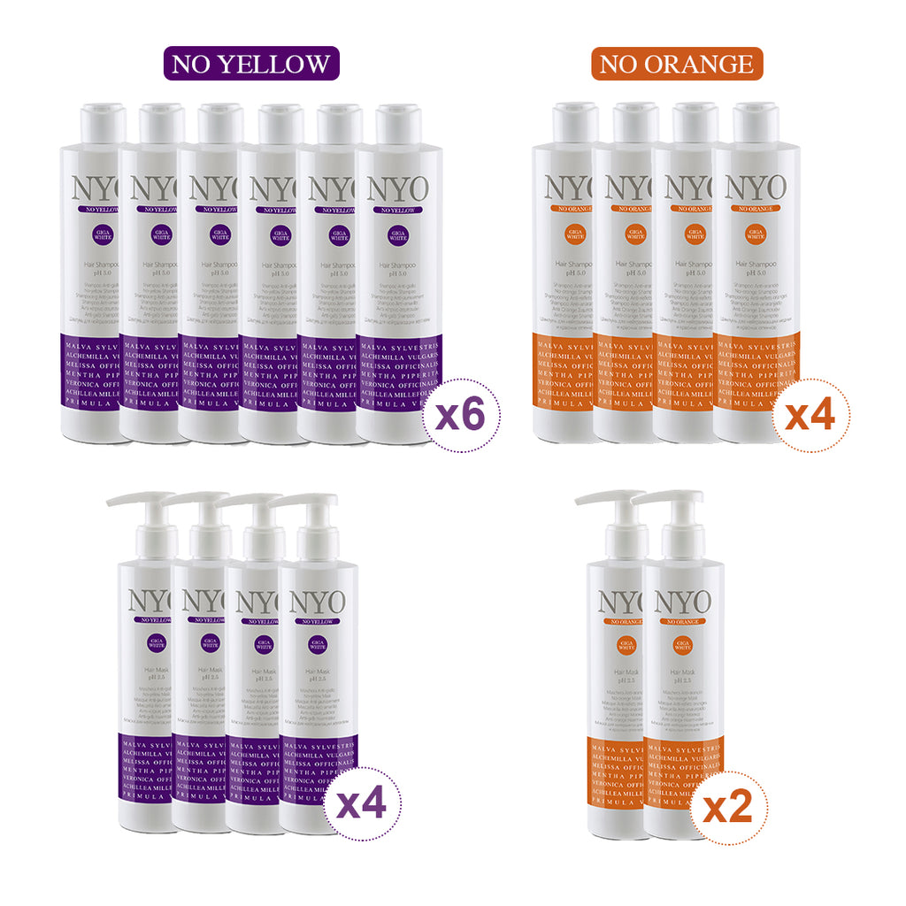 NYO Retail Kit No Yellow + No Orange - 300 ml — Boutique8084
